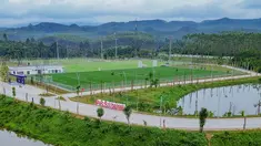 Pembangunan tahap pertama Training Center PSSI di Ibu Kota Nusantara (IKN) telah selesai. (Dok. PSSI)