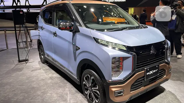 Mitsubishi eK X EV di Japan Mobility Show 2023. (Liputan6.com/Raden Trimutia Hatta)