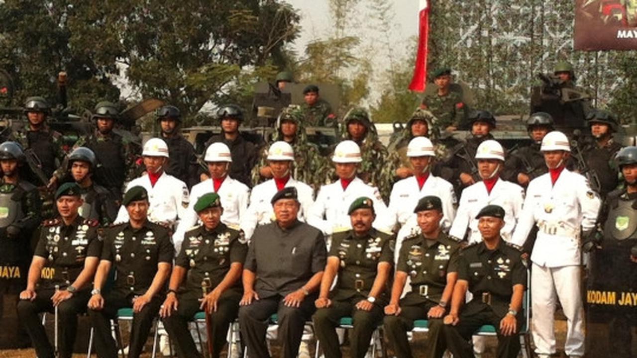 SBY hadiri sertijab Agus jadi Danyon Arya Kamuning