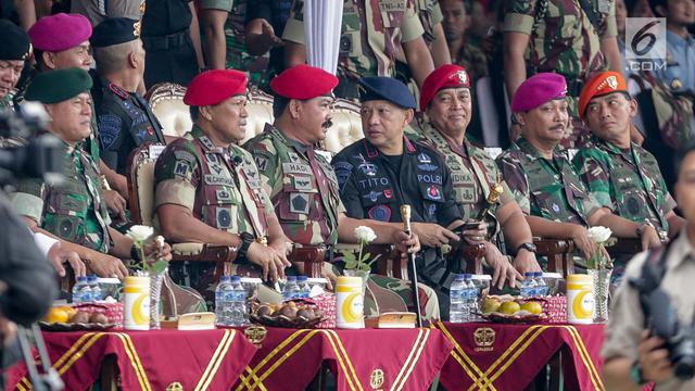 Panglima TNI Pimpin Upacara Hut ke-67 Kopassus