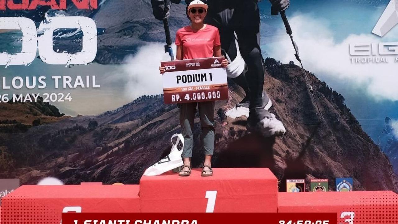 Diketahui, wanita yang mewakili Indonesia ini berhasil menaklukan 100 kilometer dengan kurun waktu hampir 35 jam. <br>