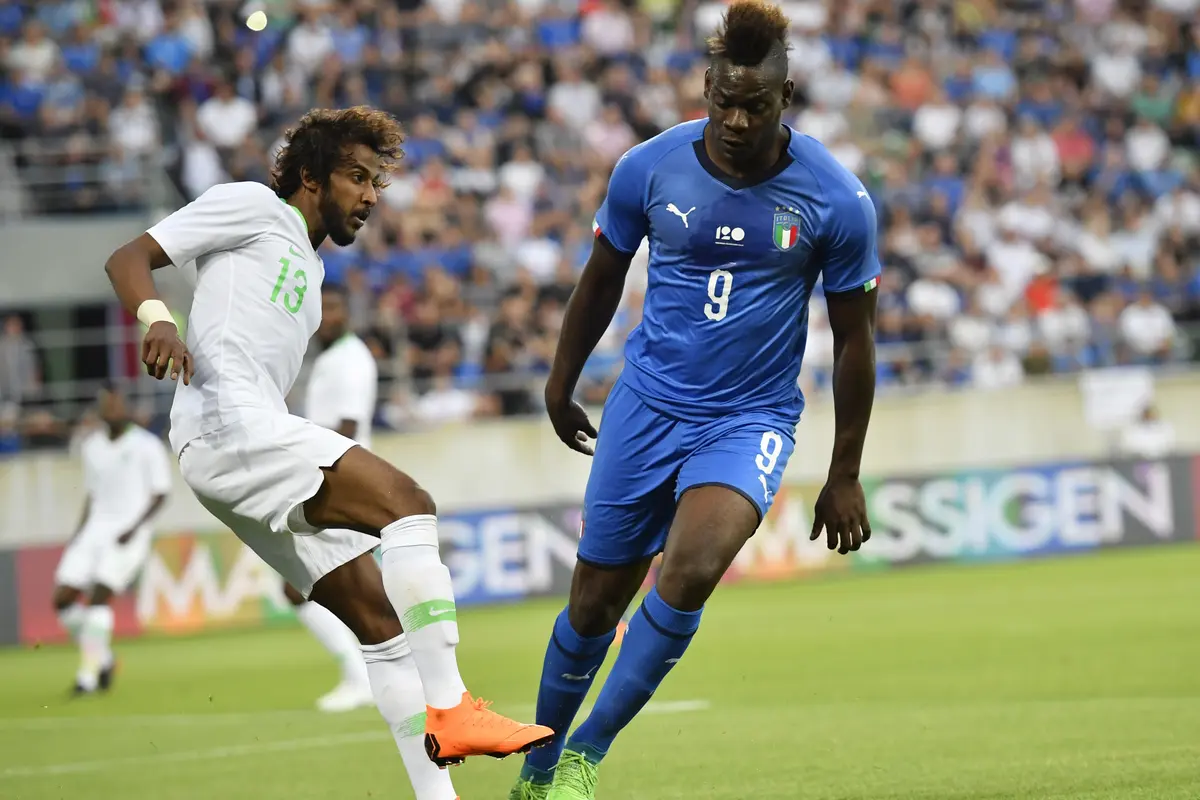 Italia, Arab Saudi, Laga Uji Coba