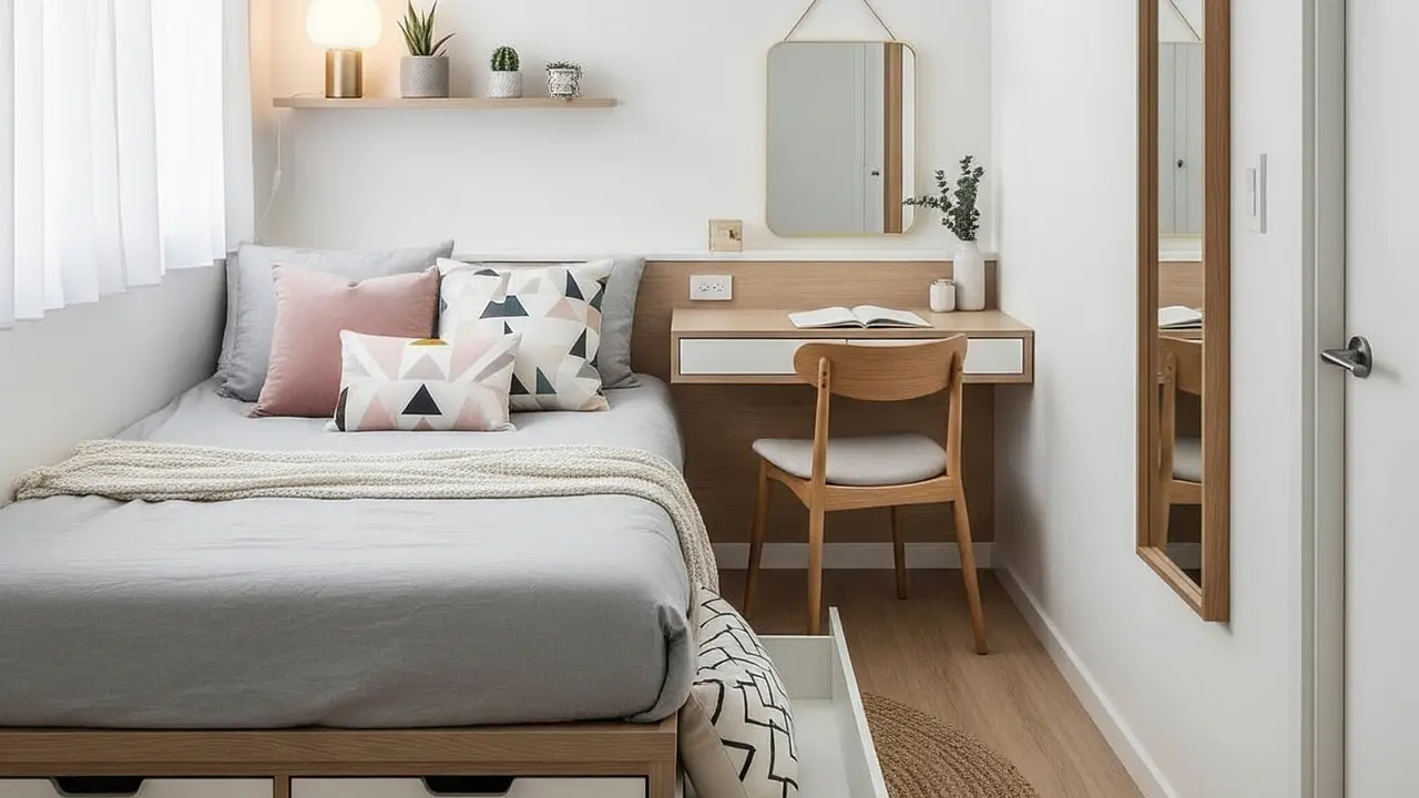 9 Desain Kamar Tidur Minimalis ala Pinterest di Bawah Rp 5 Juta, Bikin Nyaman