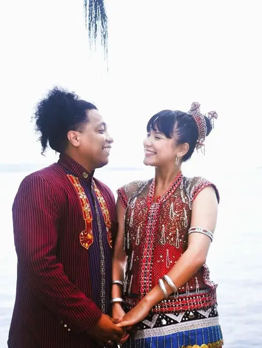 Arie Kriting dan Indah Permatasari (Instagram/arie_kriting)