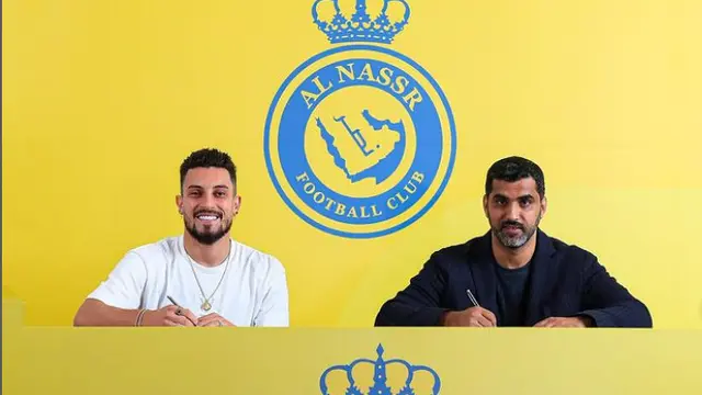 Mantan pemain Manchester United Alex Telles bergabung ke klub Saudi pro league atau Liga Arab Al Nassr. (Foto: instagram @alnassr)