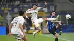 Inter Milan berhasil mengamankan tiga poin saat menjamu Benfica. (AP Photo/Luca Bruno)