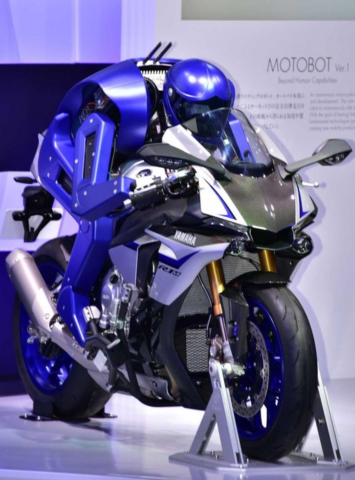 Canggih, Yamaha ciptakan robot pengendara sepeda motor
