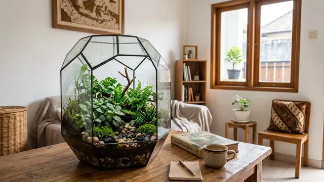 Desain Rumah dengan Taman Mini di Lahan Terbatas