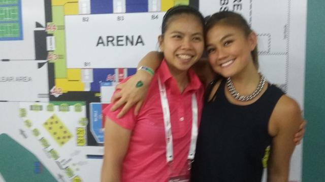 Greysia Polii dan Agnes Monica