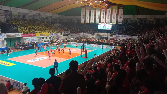 Penonton Proliga 2024 Seri Gresik