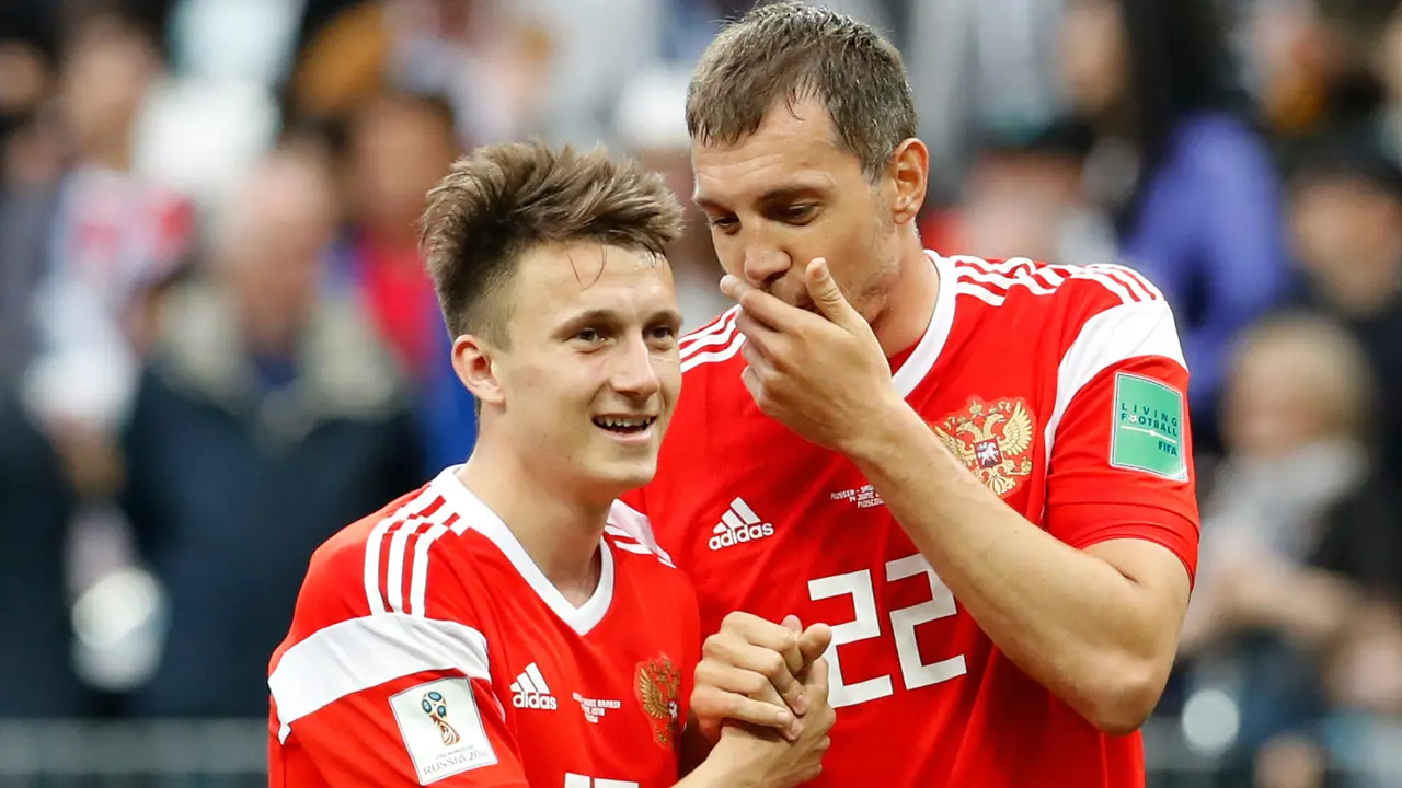 Rusia Menang Telak 5-0 Atas Arab Saudi