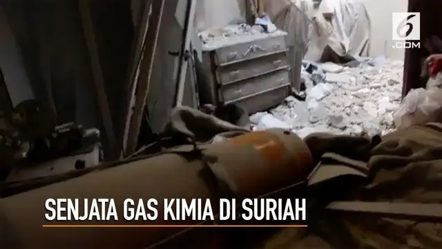 VIDEO: Serangan Senjata Kimia di Suriah, Puluhan Tewas