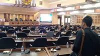 Paripurna DPRD Tuban sepi peserta. (Istimewa)