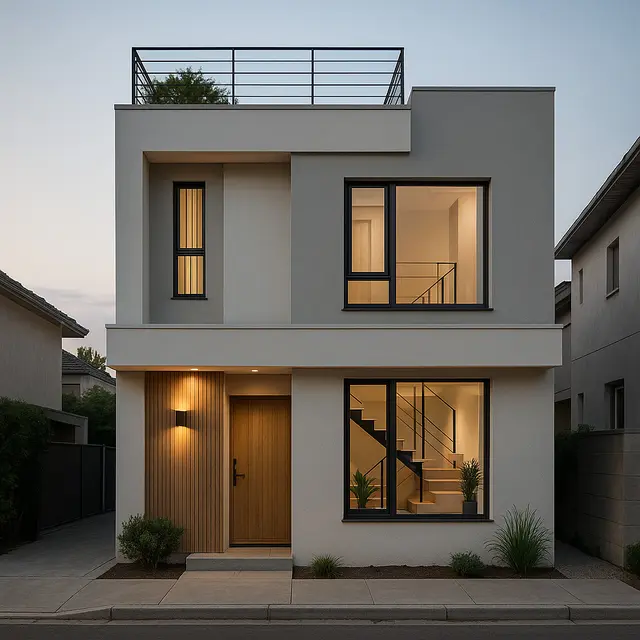 Rumah Sederhana Mewah Low Budget (Image by ChatGPT)