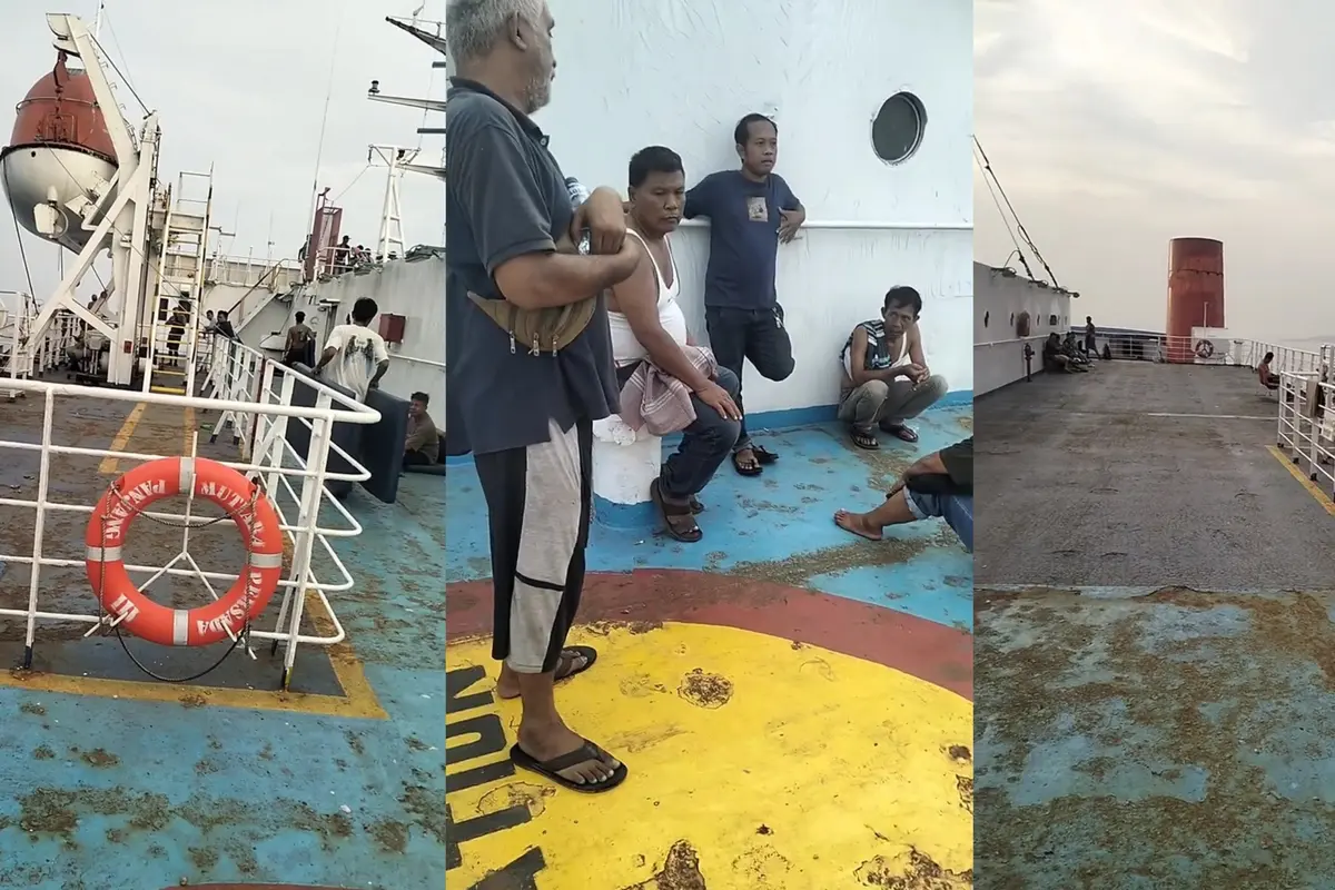 Viral Video Penumpang KMP Mutiara Persada III Protes, Terombang-ambing 5 Hari di Laut Lampung akibat Mesin Rusak
