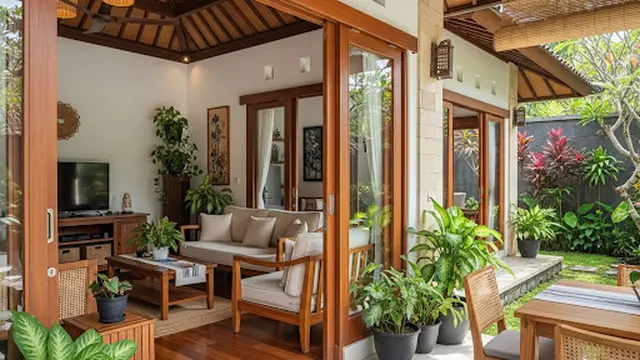 Konsep Indoor-Outdoor yang Terhubung