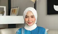 Gamis lurik aksen lipit