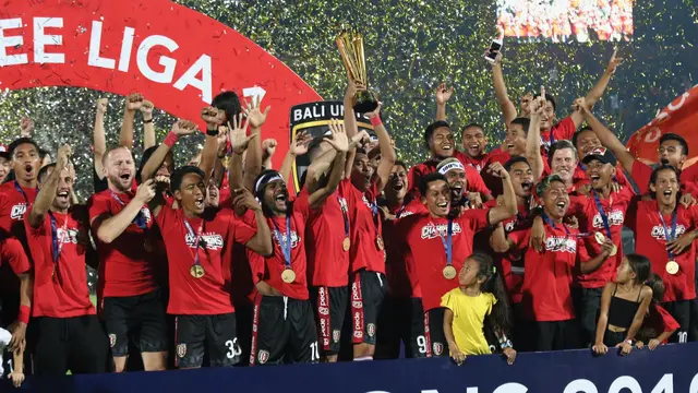 Selebrasi Bali United