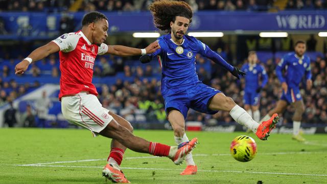 Foto: Derby London Berakhir Imbang, Arsenal Ditahan 10 Pemain Chelsea di Liga Inggris