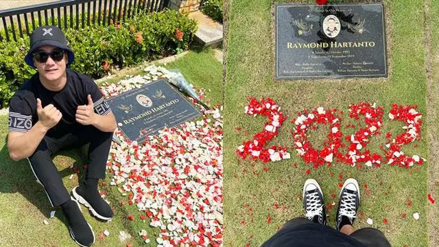 Ziarah Ke Makam Adik, Ini 7 Momen Kenangan Boy William dan Raymond Hartanto