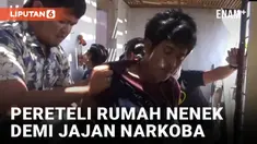 Edan! Cucu di Padang Pereteli dan Jual Atap Serta Teralis Rumah Nenek untuk Beli Narkoba