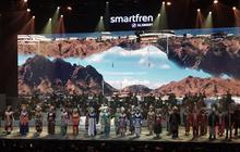 Kolaborasi Musik, Seni, dan Teknologi di Panggung Spektakuler Smartfren Malam 100 Cinta 2025