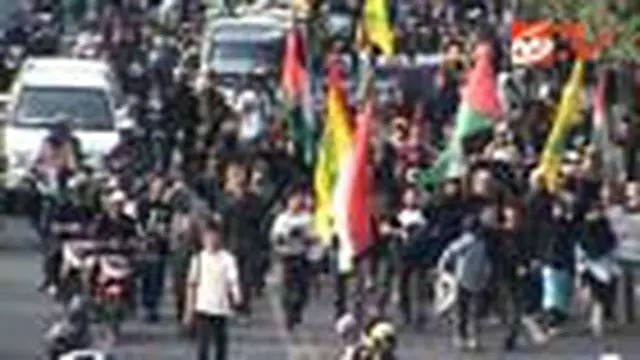 Unjuk Rasa Dukung Rakyat Palestina