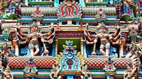 Ilustrasi kuil Hindu di India (iStock)