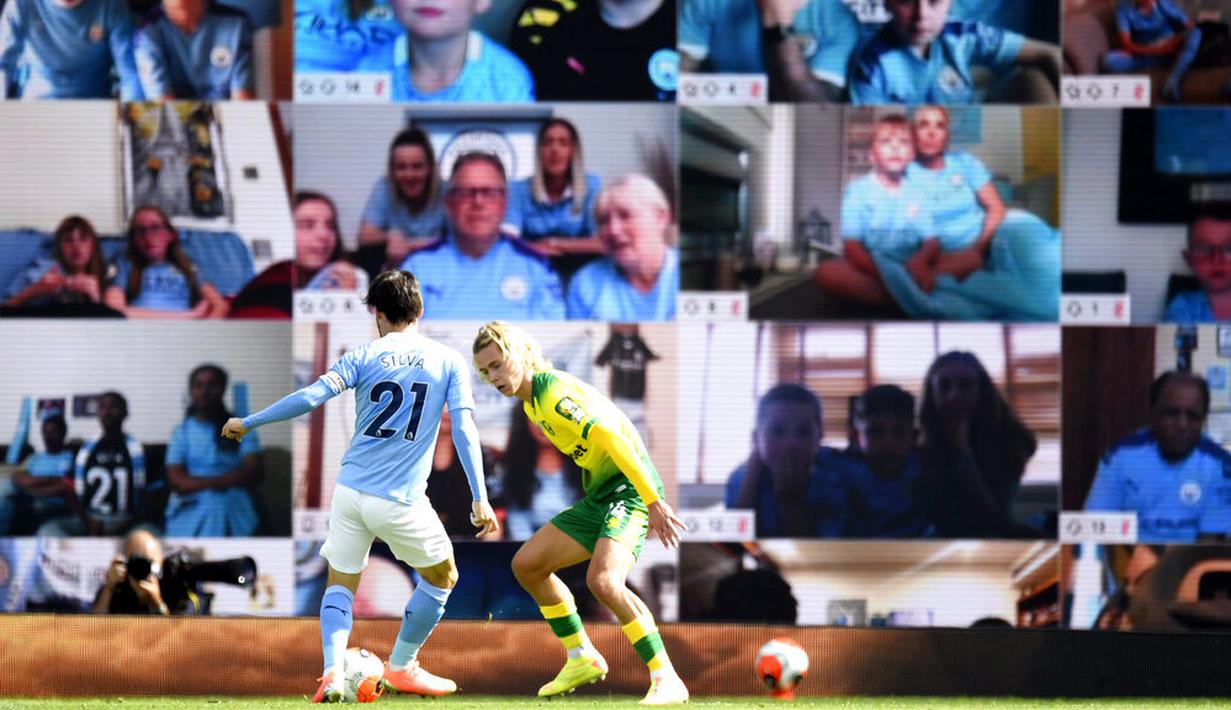 Pria berusia 34 tahun itu merupakan salah satu pemain kunci dalam evolusi Manchester City sejak dibeli miliuner Qatar, Sheikh Mansour bin Zayed al Nahyan, pada 2008. (Peter Powelll/Pool via AP)