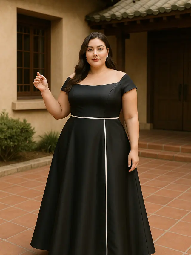 Model Gaun Pesta untuk Orang Plus Size