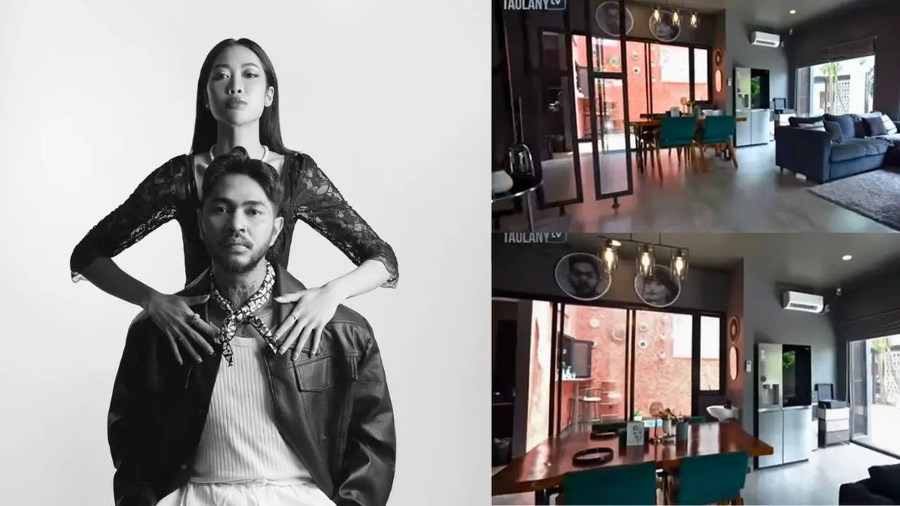 Potret rumah baru Onadio Leonardo yang mewah bertema Gothic (Sumber: YouTube/Taulany TV)
