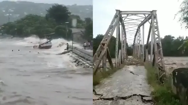 6 Video Amatir Bencana Alam di NTT, Banjir Bandang hingga Jembatan Roboh