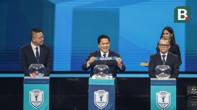 Foto: Momen Drawing Piala AFF 2026, Timnas Indonesia Satu Grup dengan Juara Bertahan Vietnam
