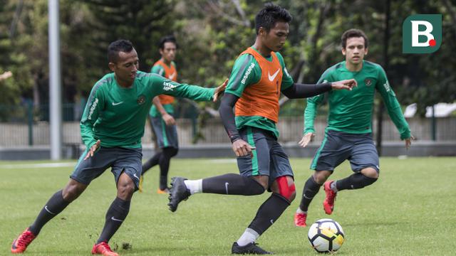 Latihan Timnas Indonesia U-23