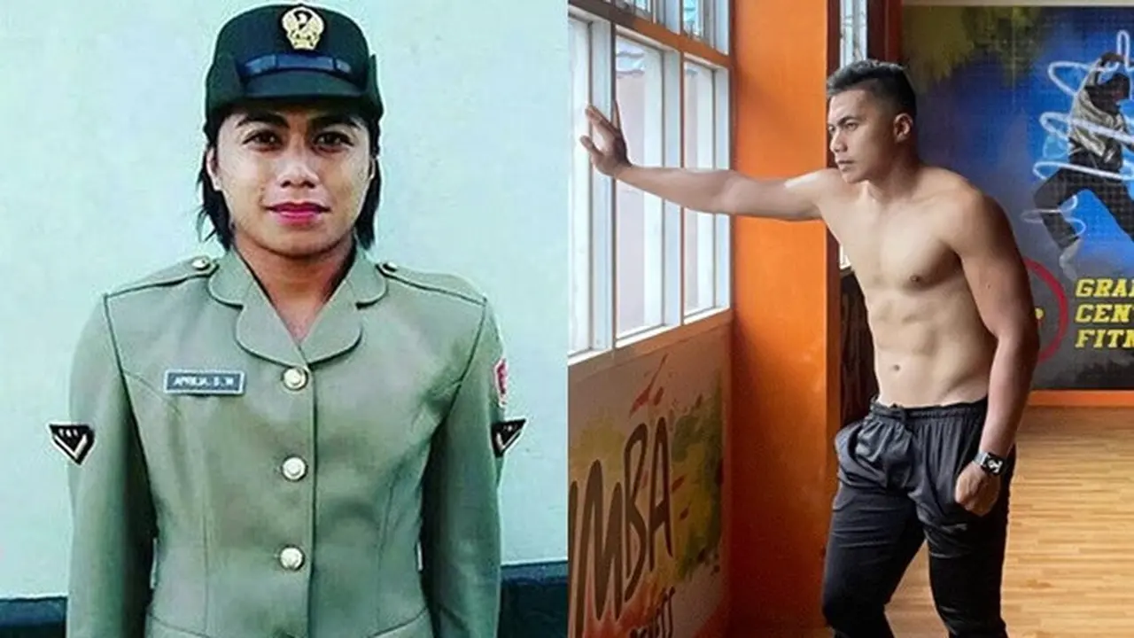 6 Potret Terbaru Aprilia Manganang yang Makin Macho, Pamer Perut Sixpack