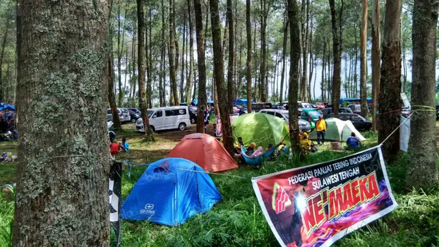 Suasana Perkemahan Atlet