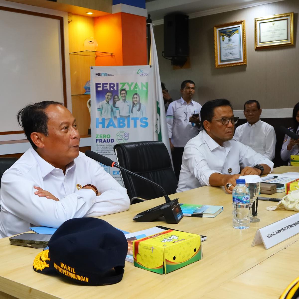 Wamenhub Komjen Pol Suntana Tinjau Pelabuhan Ketapang Banyuwangi