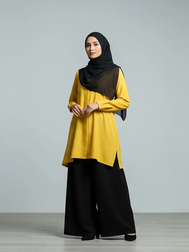 Jilbab Warna Hitam