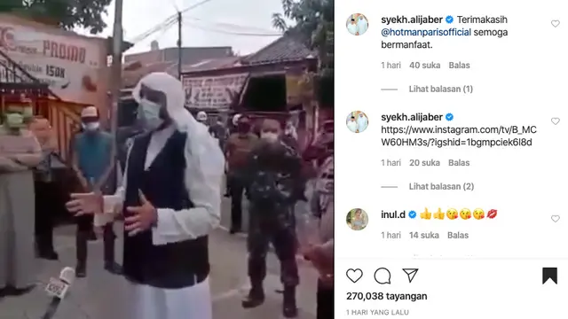 Unggahan Hotman Paris