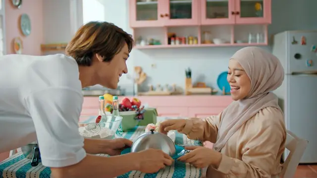 Pasangan suami istri Lesti Kejora dan Rizky Billar