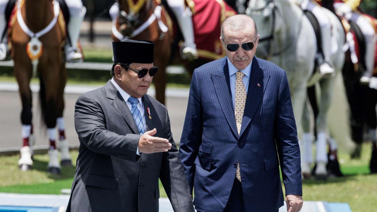 Presiden Prabowo terima kunjungan Presiden Turki Erdogan di Istana Bogor