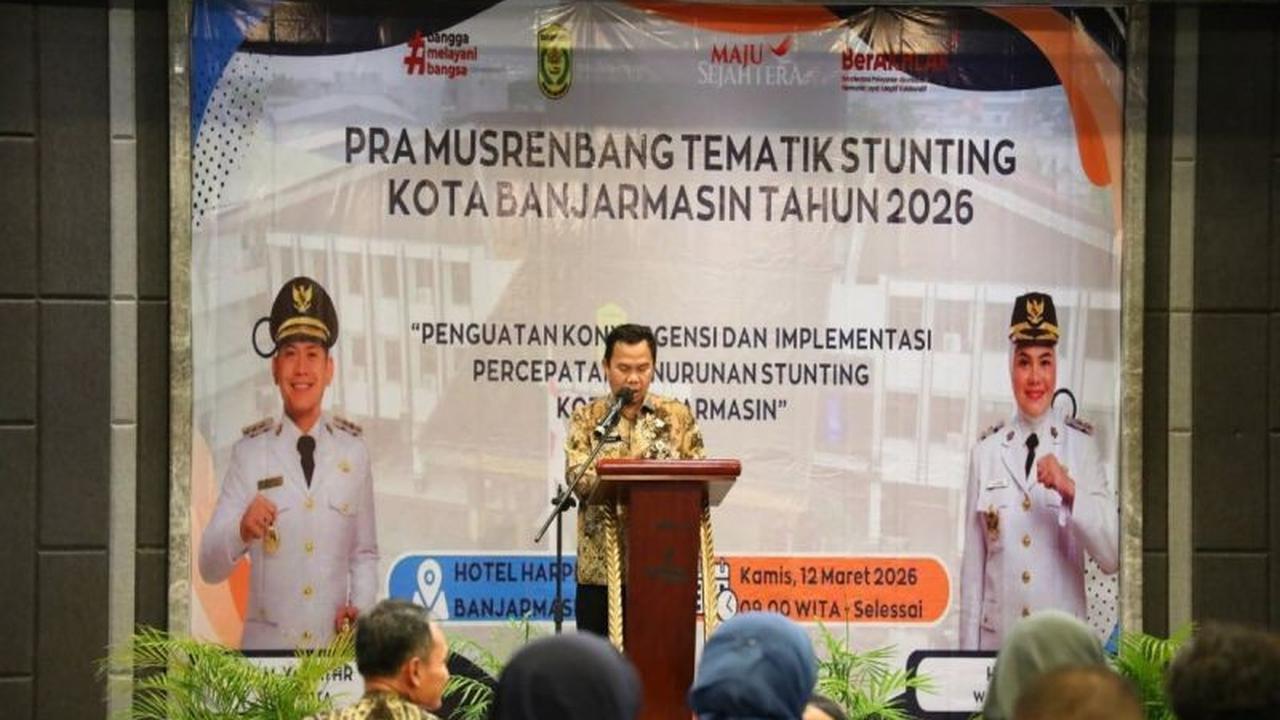 Pemkot Banjarmasin Gelar Pra Musrenbang Tematik, Targetkan Penurunan Stunting Banjarmasin di Tahun 2026
