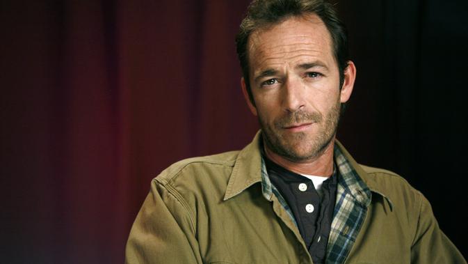 Luke Perry dicintai banyak teman dan rekannya. (AP Photo/Jeff Christensen, File)