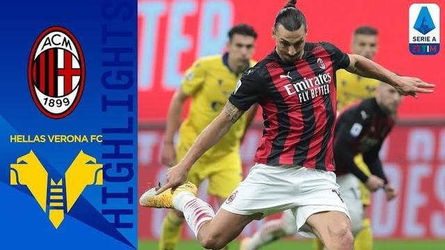 Berita video gol-gol dalam highlights AC Milan kontra Hellas Verona yang berakhir dengan skor 2-2 pada pekan ketujuh Liga Italia 2020/2021, Senin (9/11/2020) dinihari WIB.