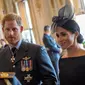 Dilansir dari HollywoodLife, Pangeran Harry tak terlalu memusingkan kapan dirinya dan Meghan akan miliki anak pertama. (CHRIS J RATCLIFFE / POOL / AFP)