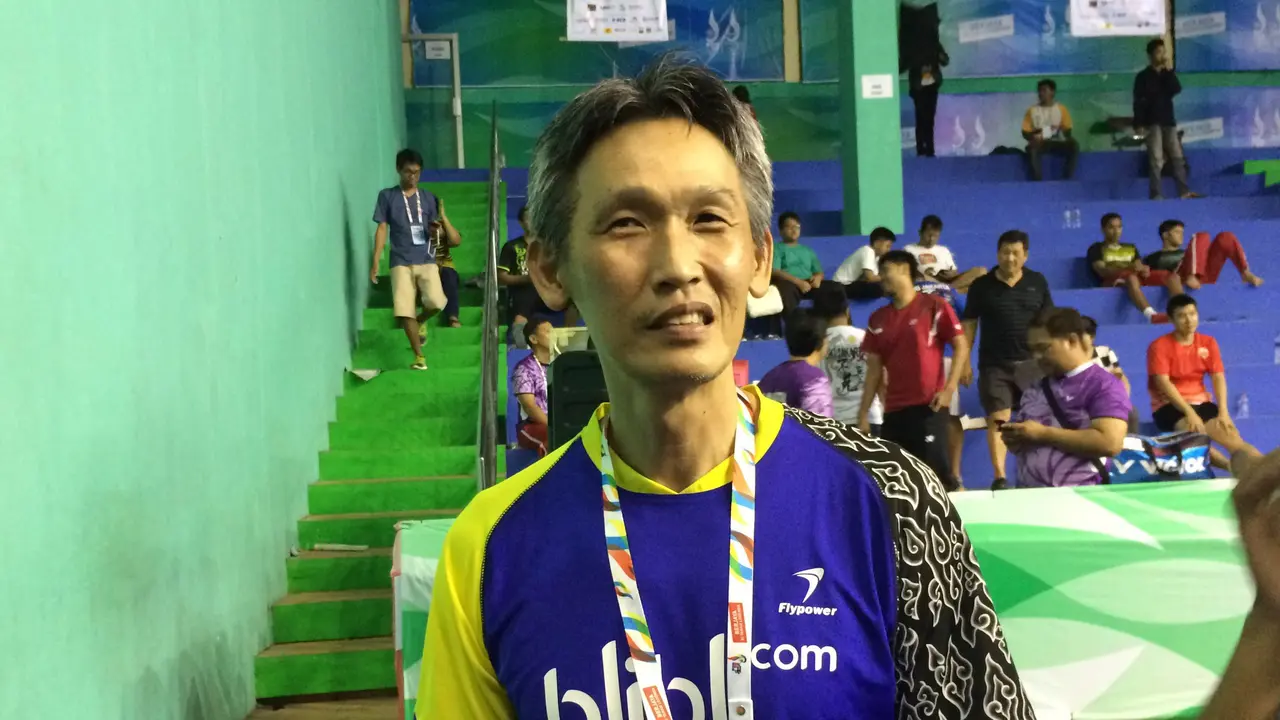 Pelatih kontingen Jawa Tengah, Fung Permadi (Panji Prayitno/Liputan6.com)