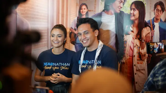 Konferensi pers Dear Nathan Thank You Salma di Jakarta, baru-baru ini. (Foto: Dok. Rapi Film)