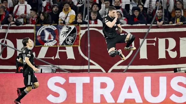 Foto: AS Roma dan Juventus Kompak Melaju ke Babak Perempat Final Liga Europa