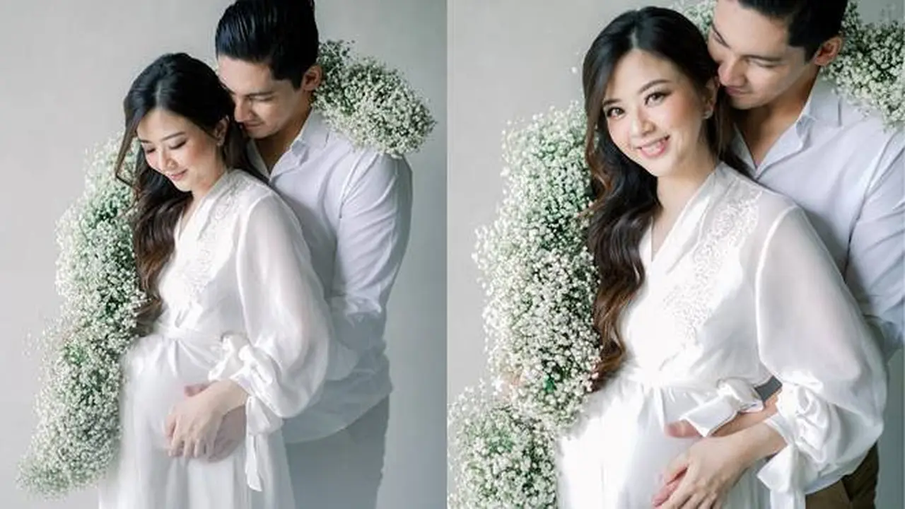 Sudah 8 Bulan, Ini 7 Maternity Shoot Franda yang Bertabur Bunga