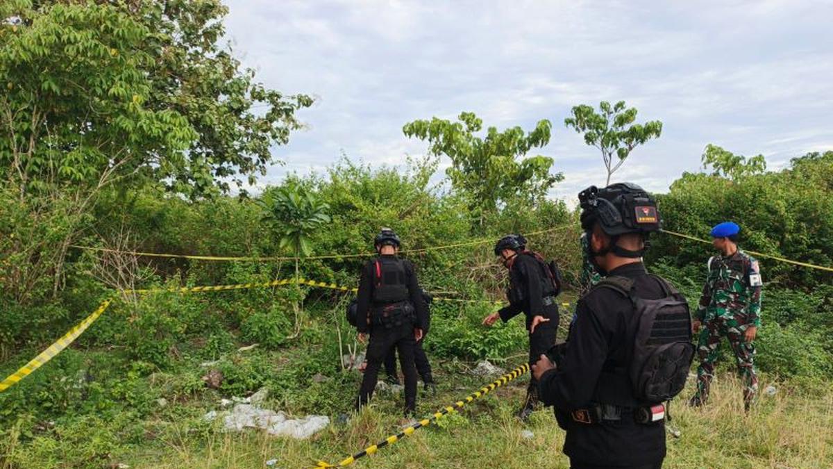 Dua Granat Nanas Bekas Perang Dunia II Dimusnahkan di Jayapura